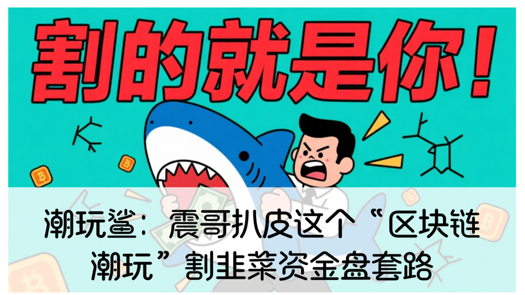 潮玩鲨：震哥扒皮这个“区块链潮玩”割韭菜资金盘套路！