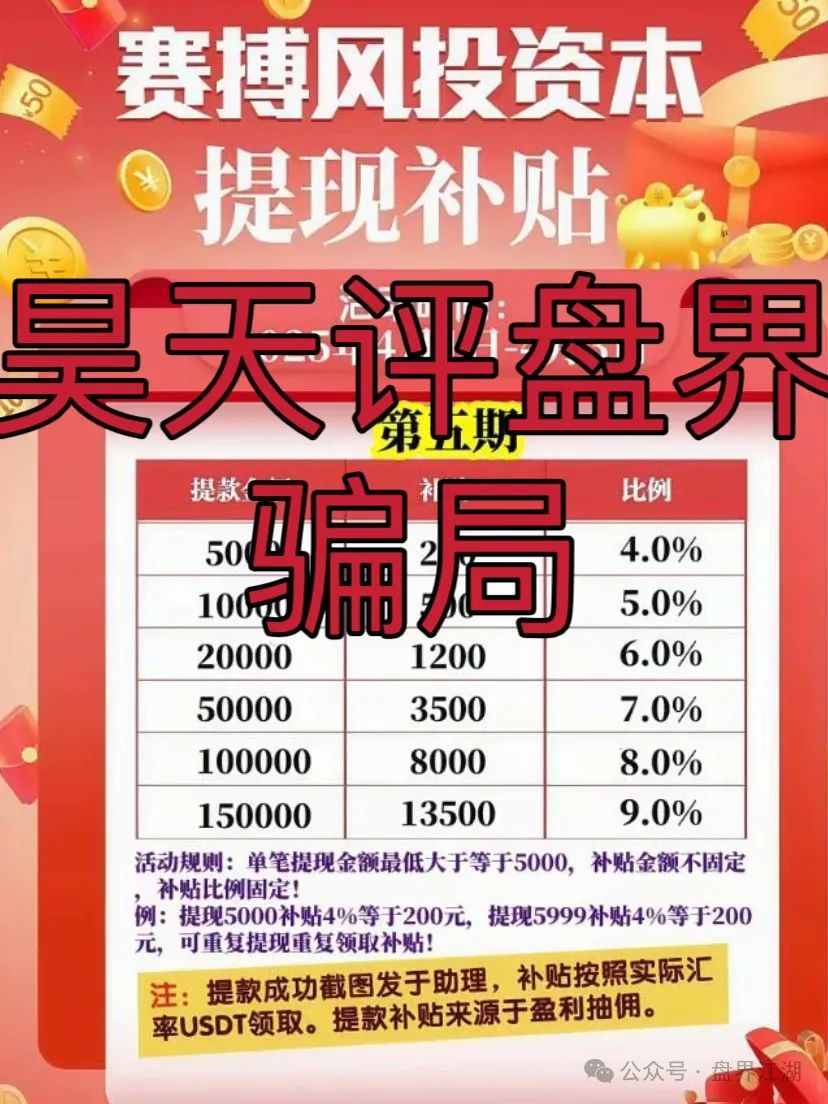 赛搏风投资本，股票跟单类资金盘骗局，高度预警，即将崩盘跑路！