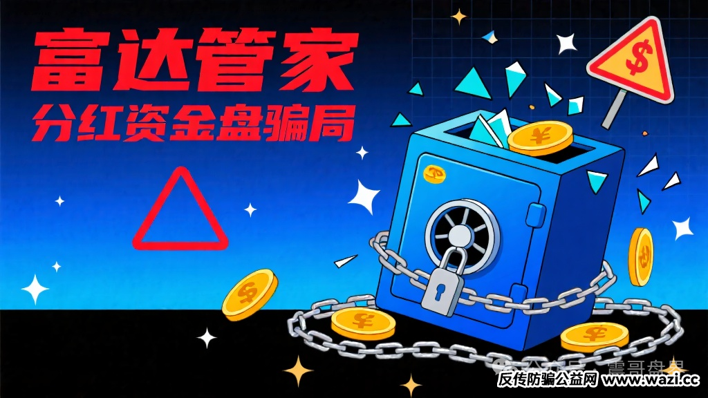 【富达管家】分红资金盘骗局,已经单割会员,即将崩盘跑路!