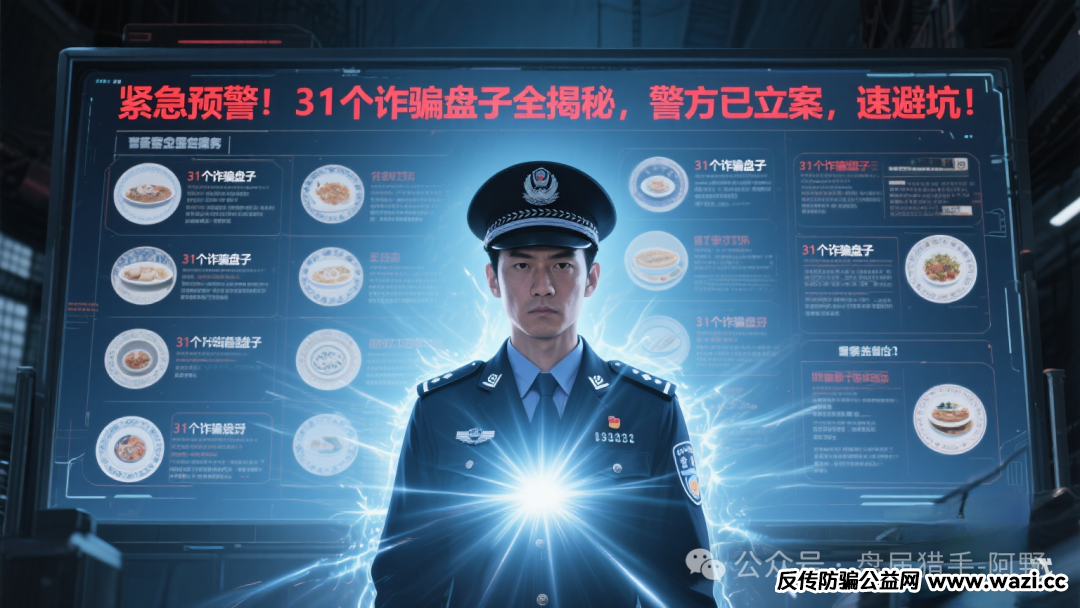 紧急预警!31个诈骗盘子全揭秘,警方已立案,速避坑!