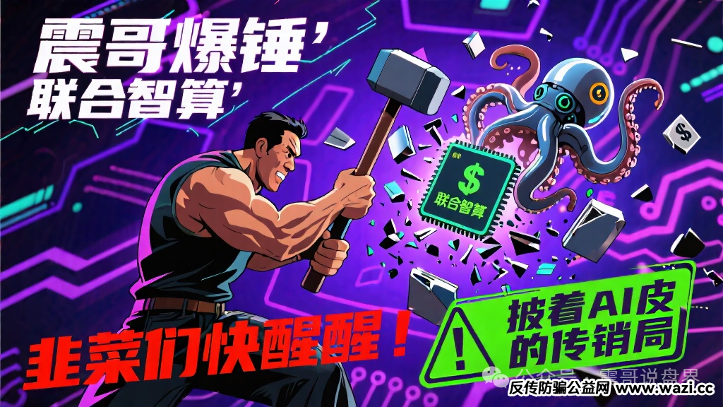 爆锤＂联合智算＂：披着AI皮的传销局，韭菜们快醒醒！