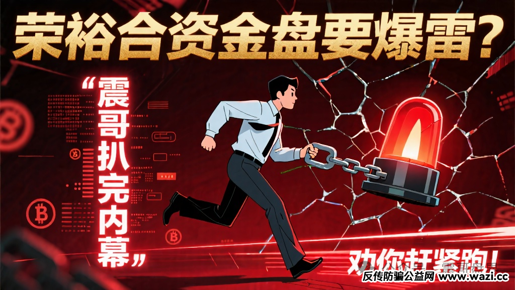 【荣裕合】资金盘要爆雷？扒完内幕劝你赶紧跑！