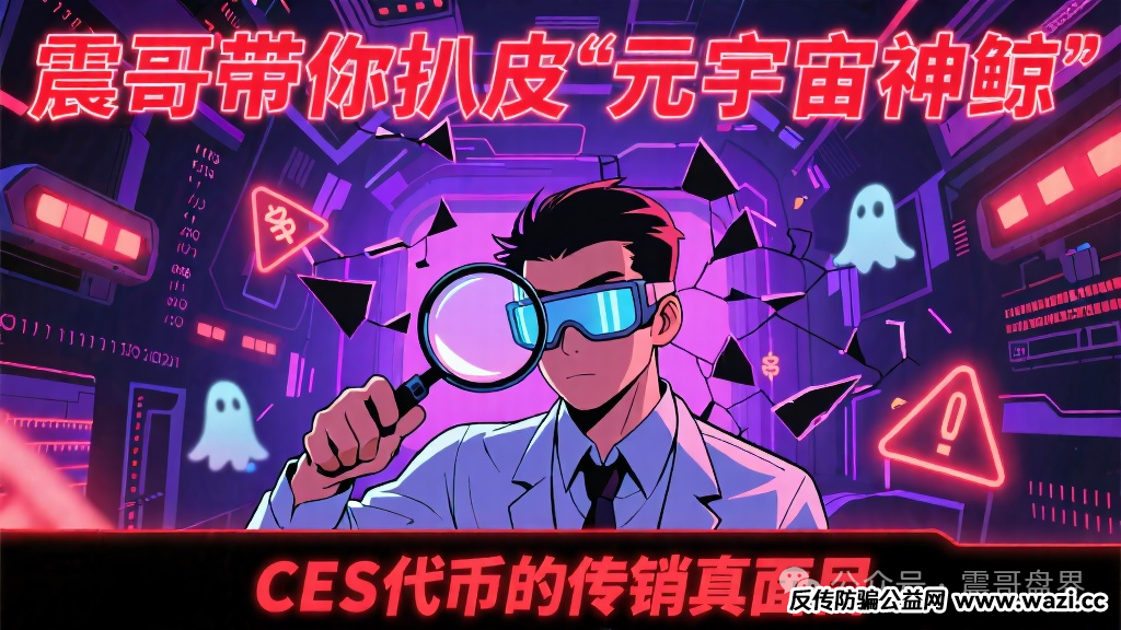 带你扒皮"元宇宙神鲸":CES代币的传销真面目