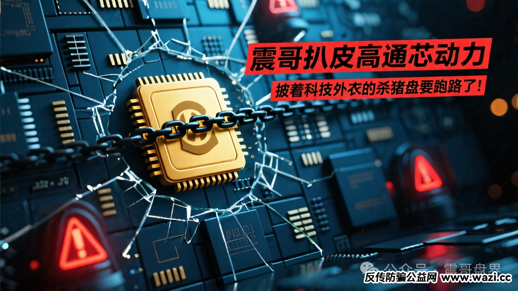 【高通芯动力】披着科技外衣的杀猪盘要跑路了！