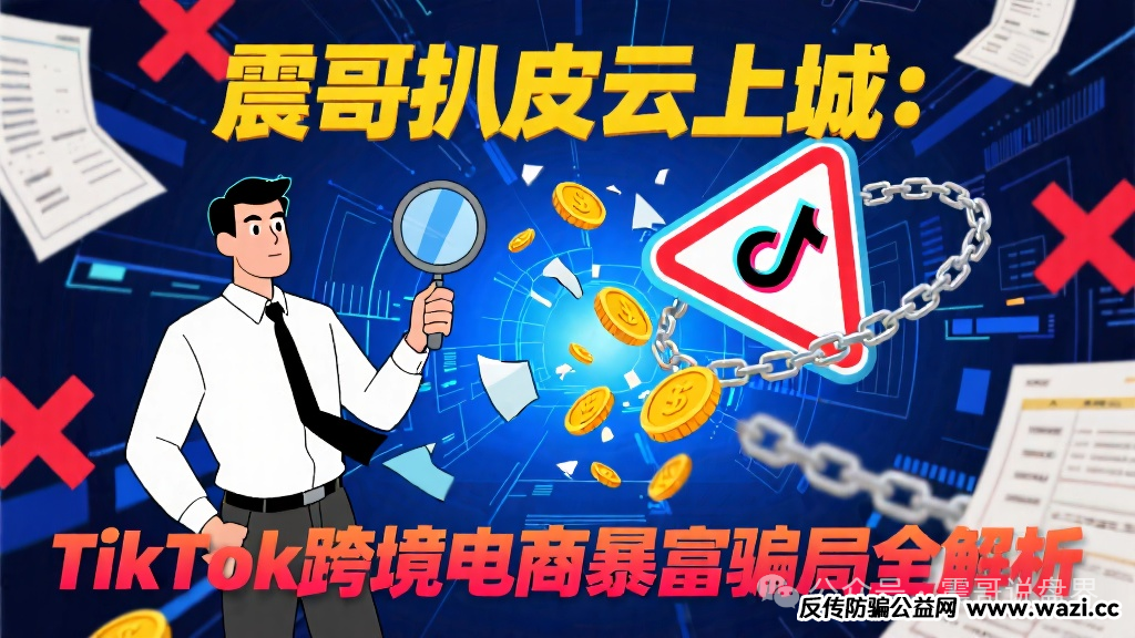 【云上城】TikTok跨境电商的暴富骗局全解析！