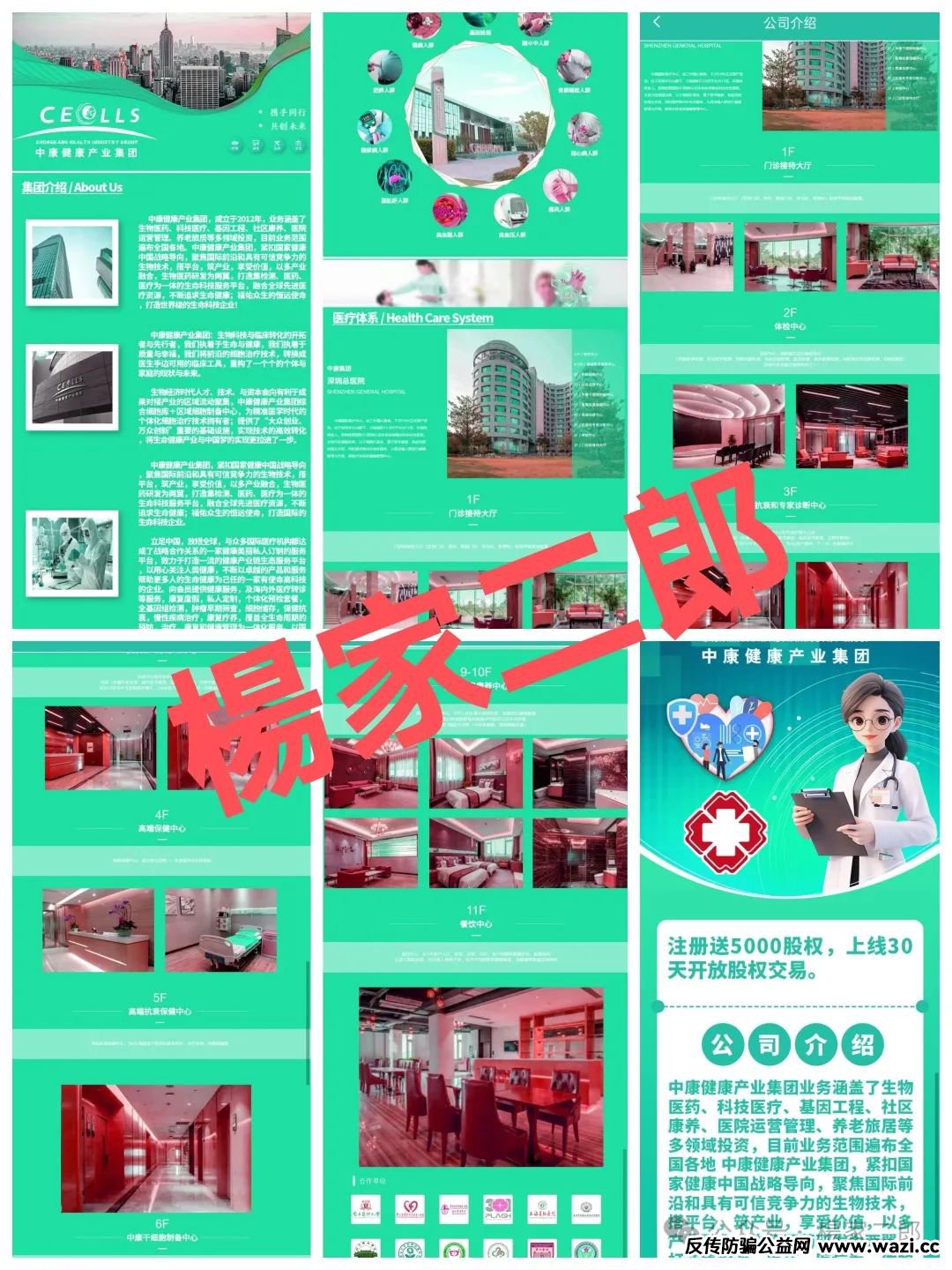 警惕: 一个打着“中康健康产业集团”旗号的短命杀猪盘悄然上线,擦亮双眼谨