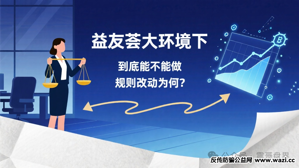 【益友荟】在这个大环境下，到底能不能做，项目方改规则又是为何？