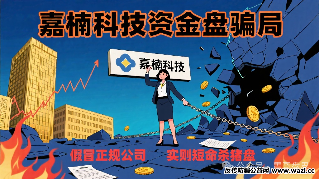 【嘉楠科技】资金盘骗局,假冒正规公司,实则短命杀猪盘!