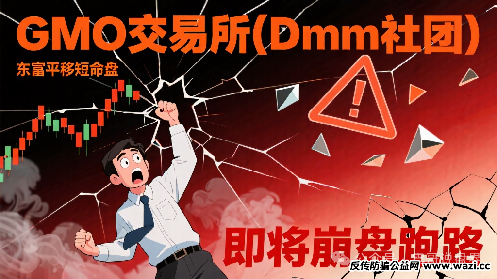 【GMO交易所(Dmm社团)】东富平移短命盘，即将崩盘跑路！