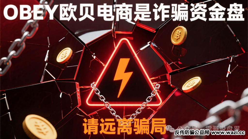 揭秘骗局【OBEY欧贝电商】是诈骗资金盘，请远离骗局！