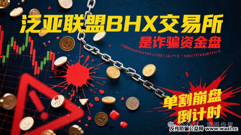 【泛亚联盟BHX交易所】是诈骗资金盘，已经单割即将崩盘