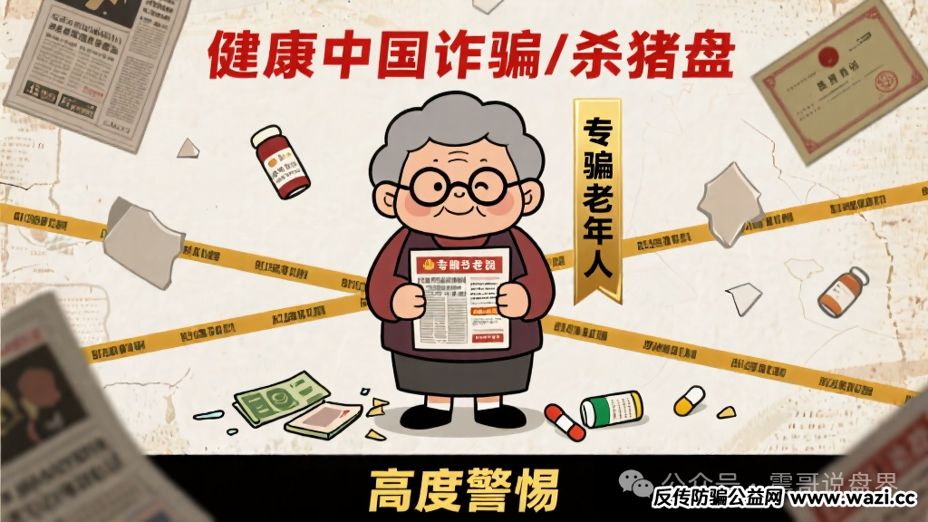 【健康中国】诈骗杀猪盘,专骗老年人,高度警惕!