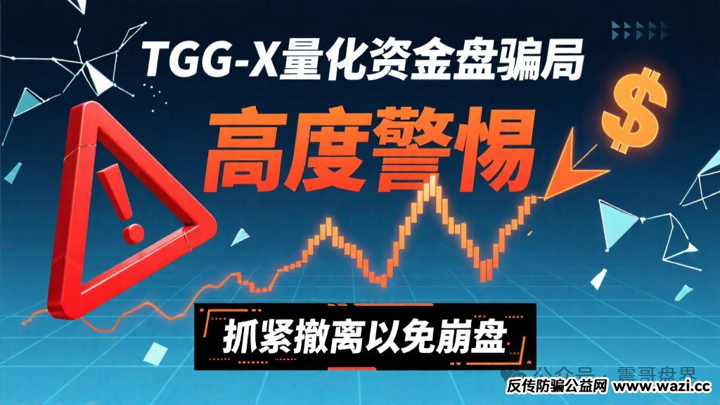 【TGG-X量化】资金盘骗局，高度警惕，抓紧撤离以免崩盘！