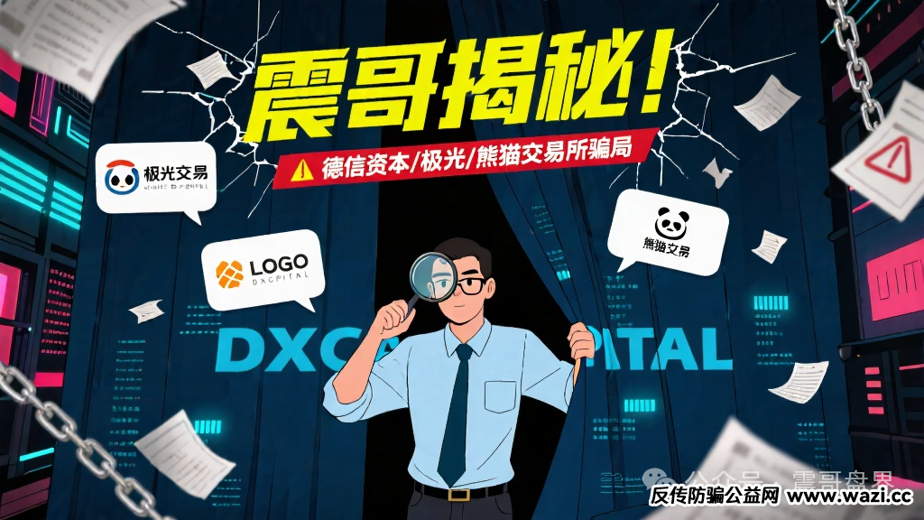 揭秘:【德信资本、极光交易所、熊猫交易所】资金盘骗局!