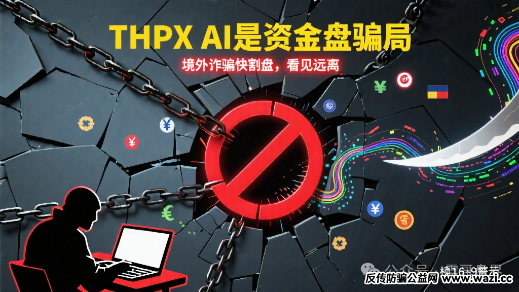 【THPX 】AI是资金盘骗局，境外诈骗快割盘，看见远离！