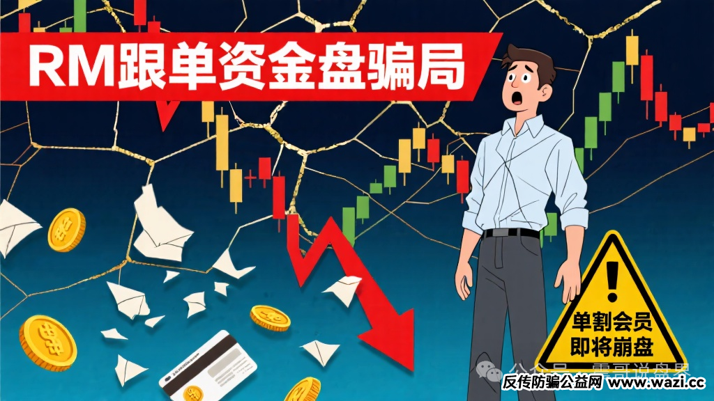 RM跟单资金盘骗局，单割会员，即将崩盘！