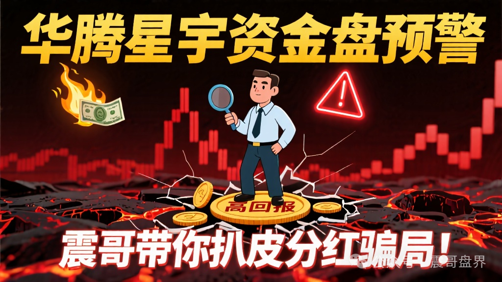 华腾星寰资金盘预警：震哥带你扒皮分红骗局！